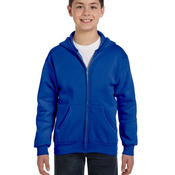 Youth EcoSmart® 50/50 Full-Zip Hooded Sweatshirt