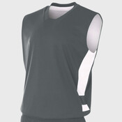 Adult Reversible Speedway Muscle Shirt