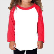 Toddler Poly-Cotton 3/4-Sleeve T-Shirt
