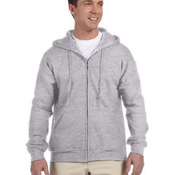 Adult DryBlend® Adult 50/50 Full-Zip Hooded Sweatshirt