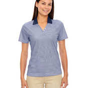 Ladies' Eperformance™ Launch Snag Protection Striped Polo