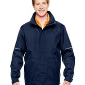 Adult Contract 3-in-1 Jacket with Daytime Hi-Vis Fleece Vest