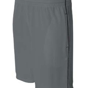 Men's Flat Back Mesh Shorts w/ Contrast Stitching