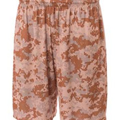Youth 8" Inseam Printed Camo Performance Shorts