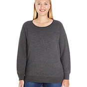 Ladies' Curvy French Terry Pullover