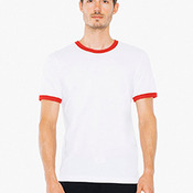 UNISEX Poly-Cotton Short-Sleeve Ringer T-Shirt