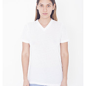 Ladies' Sublimation Classic Short-Sleeve V-Neck T-Shirt
