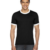 UNISEX Poly-Cotton Short-Sleeve Ringer T-Shirt