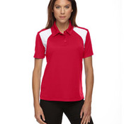 Ladies' Eperformance™ Colorblock Textured Polo